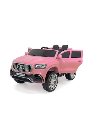 Audi Akülü Araba 0-6 Yaş Pembe