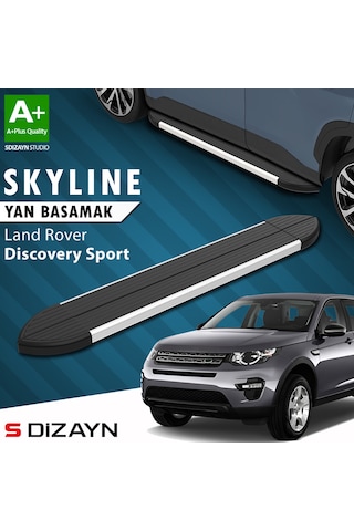 S-dizayn Land Rover Discovery Sport Skyline Aluminyum Yan Basamak 183 Cm 2014-2019 A+ Kalite