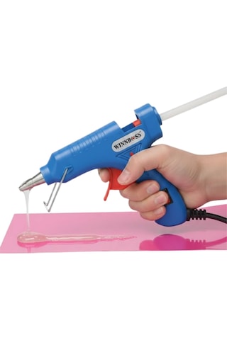 Mey İthalat Kompakt Ve Hafif 20w Silikon Tabancası 7.5 Mm Silikon Uyumlu 5 Adet Hediye Silikon