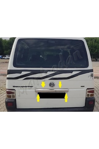 Vw T4 Transporter Krom Bagaj Çıtası 1995-2003 Paslanmaz Çelik N11.4841