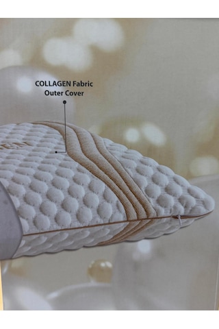 Ozdılek Yastık Vısco Colagen 40x60+13 D Beyaz