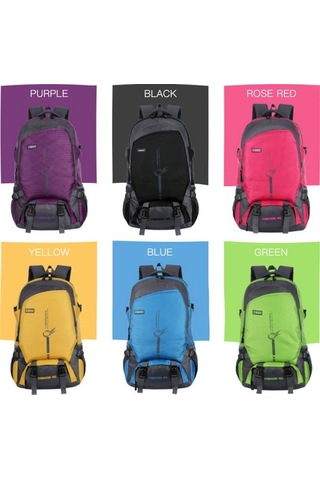 Tongxida 45l Büyük Kapasiteli Su Geçirmez Dağcılık Sırt Çantası Nefes Alabilen Omuz Çantası Kadınlar Ve Erkekler İçin Şeffaf Şeffaf