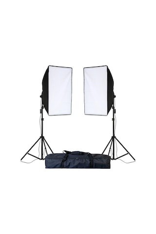 Hlypro Softbox 50 x 70 CM Taşıma Çantalı 2'li Set Sürekli Işık
