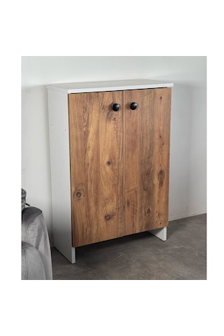 Ayakkabılık Ayakkabı Dolabı Ahşap Raf 6300 Ahşap - Beyaz