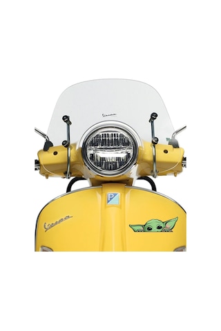 Star Wars Yoda Araba, Motorsiklet, Kask, Laptop,cam Sticker 16x6 Cm