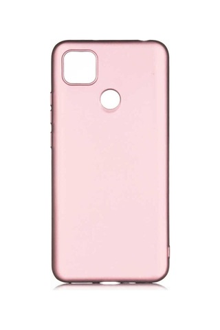 Xiaomi Redmi 10a Kılıf Zore Premier Silikon Kapak Rose Gold