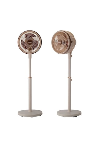 Everest Fan13 Olympos Air Krem/gold 10 80w 3 Hız Kademeli 2000rpm Çift Motorlu Retro Vantilatör