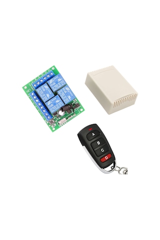Gözeler 433mhz 4 Kanal Alıcı + 1 Kumanda