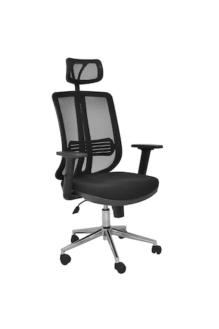 Kaya Ofis Onix Yönetici Ofis Çalışma Koltuğu Sandalyesi Siyah