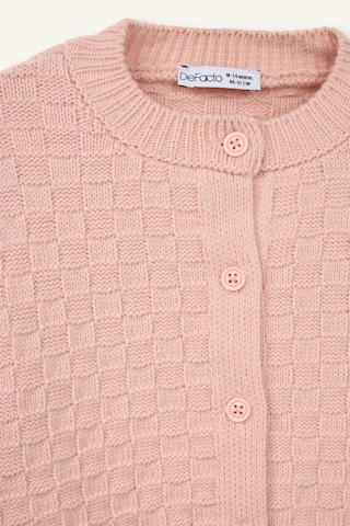Defacto Bisiklet Yaka Hırka Kız Bebek H1268a526sppn190 Pembe-pn190