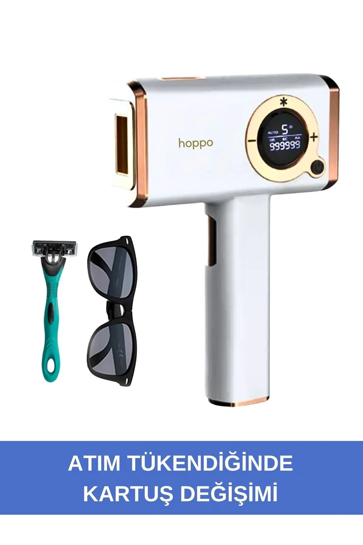 Plus Ipl Buz Lazer Epilasyon Cihazı 999.999 Flas Atım