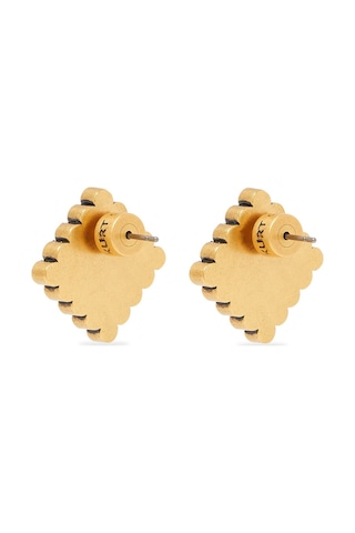 Regency Linear Earrings Kadın Küpe 6x1x0.5 Cm Mavi