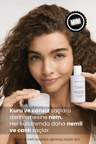 Matsu Deep Hydrating Nem Şampuanı 350 ml | Kuru & İnce Telli Saçlar