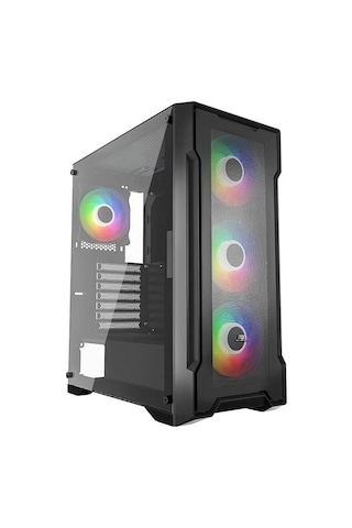 Powerboost PB-PS6849 B 650 W 80+ Bronze Gaming Mid-Tower Bilgisayar Kasası