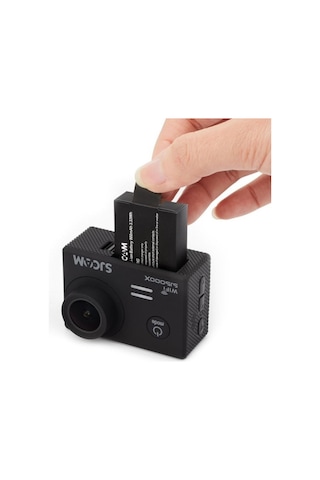 Sjcam Sj4000 Sj5000 M10 Aksiyon Kamera Yedek Bataryası Çok Renkli