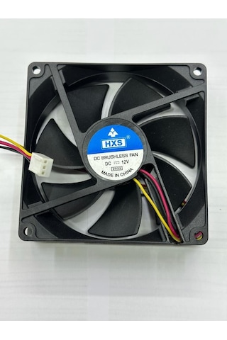 12 volt 9 cm 3 pinli fan 9x9x2.5 cm 3 pin kasa fanı 9 cm 3 pin fan