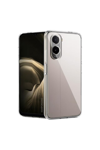 Redmi A7 Pro Uyumlu Silikon Kılıf - Pastel Renk Tonu Kamera Korumalı Esnek Kapak - Şeffaf