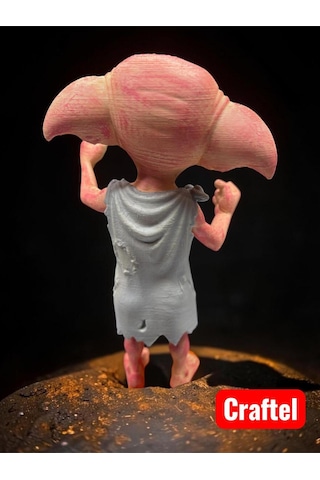 Harry Potter Dobby Figür Ev Cini Çoraplı Maket Biblo Koleksiyonluk Hediyelik Eşya Heykel 15 Cm