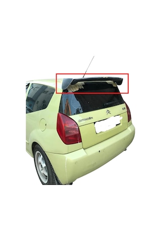C2 Küçük Dtm Fiber Spoiler Boyasız Astarlı