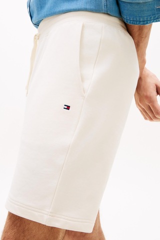 Tommy Hilfiger Erkek Essential Terry Krem Günlük Şort-13547 Krem