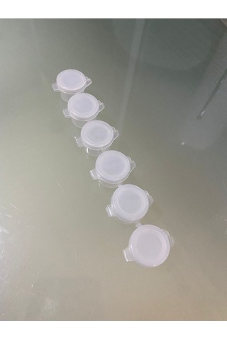 4 Ml 6'Lı Plastik Boş Boya Kutusu 50 Adet 300 Göz