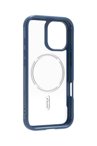 Apple Uyumlu iPhone 17 Kılıf M-safe Şarjlı Airbagli Raptic Shield Serisi Şeffaf Arka Yüzey Kapak Colorful