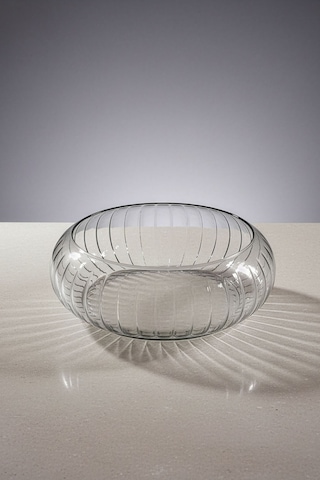 Rayan Glass Salata Ve Meyve Kasesi - Şeffaf