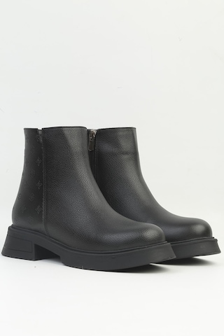Pierre Cardin Pc-54134 Kadın Siyah Bot 001