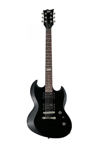 Esp Ltd Lvıper10kıtblk Viper 10 Kit Siyah Elektro Gitar Sg Tarzı Gövde Güçlü Humbucker