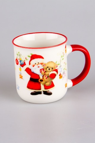 Collection Yılbaşı Kupası Kırmızı Noel Baba Figürlü