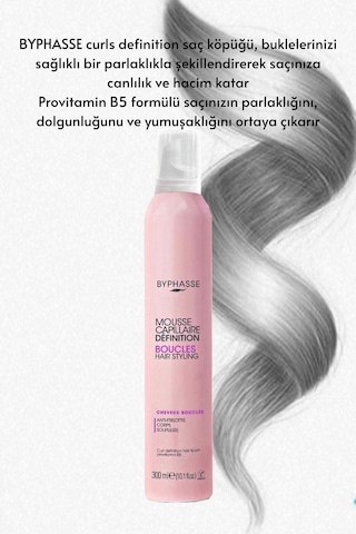 Byphasse Bukle Belirginleştirici ve Nemlendirici Köpük 300 ML