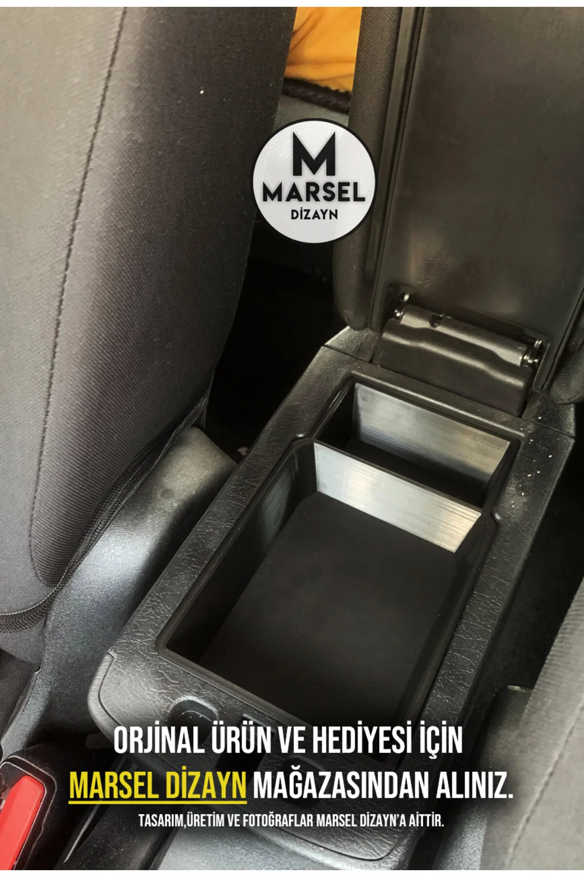 Fiat Egea Kolçak Organizer - 2 Bölmeli Sedan - Hatchback-station-cross Uyumlu