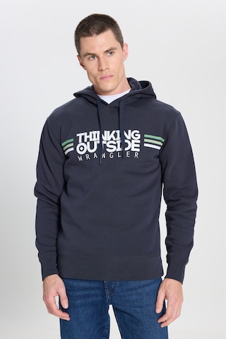 Wrangler Regular Fit Normal Kesim Kapüşonlu İçi Polarlı Antrasit Sweatshirt W242443003 Antrasit
