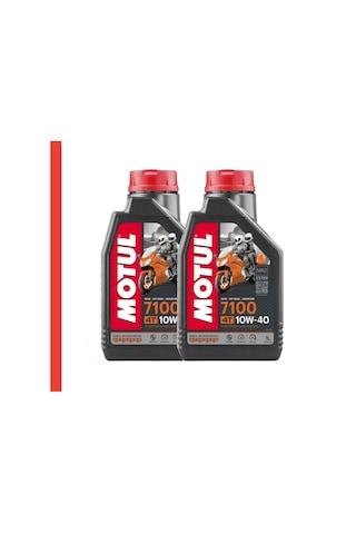 Motul 7100 10W-40 4T Tam Sentetik Motor Yağı 2 x 1 L Motul 7100 10W-40 4T Tam Sentetik Motor Yağı 2 x 1 L