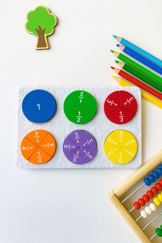 Renkli Kesir Öğrenme Seti Matematik Öğrenme Oyuncağı Eğitici Kesir Dairesi Seti Renkli Kesir Öğrenme Seti Matematik Öğrenme Oyuncağı Eğitici Kesir Dairesi Seti