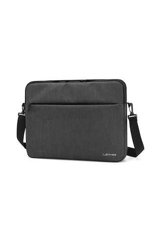 Lenyes Lb509 15.6 İnç Laptop Çantası Cleo Protect Pro Serisi Darbe Emici Su Geçirmez Siyah