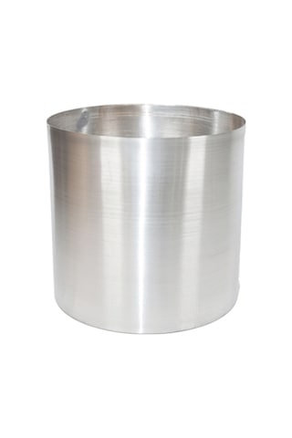 Rüzgar Çiçekçilik Galvaniz Saksı 25x25 Paslanmaz Metalik