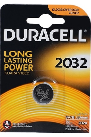 Duracell CR2032 3V Lityum Düğme Pil