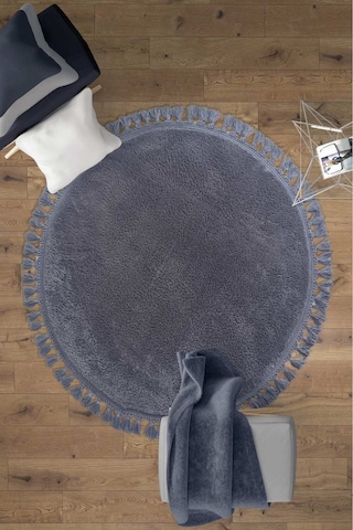 Saraz Halı Comfort Peluş Puffy Lux Antrasit