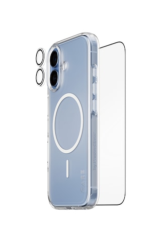 Care By Panzerglass Flagship Apple Uyumlu iPhone 17 3'lü Explorer Telefon Koruma Set- Bundle Uwf+kılıf+lens