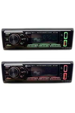 Hei Abt 4250 Usb Sd Aux Bluetooth Radio Renkli Ekran Oto Teyp