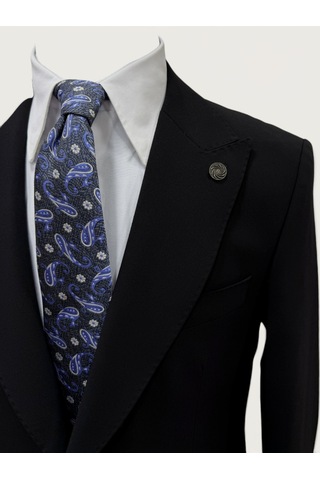 Hermose Signature Atelier Siyah Torba Cepli Takım Elbise
