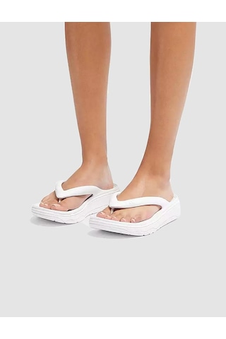 Fitflop Relıeff Recovery Hf4 Beyaz Kadın Parmak Arası Terlik Beyaz