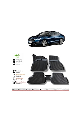 Skoda Octavia 2025 Model 4d Havuzlu Paspas