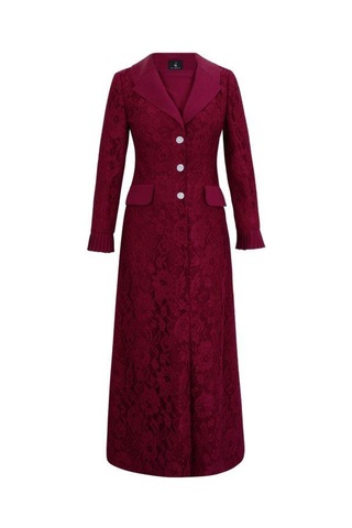 Senna Alıcıa Dress Bordo Bordo