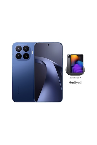 Xiaomi 17T Pro 5G 12 GB 512 GB (Xiaomi Türkiye Garantili) Koyu Mavi + Xiaomi Pad 7 8 GB 256 GB 11.2" Wi-Fi Tablet Gri
