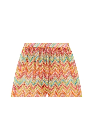 Missoni Chevron Desenli Şort Çok Renkli