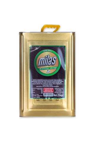 Milas Üreticiler Birliği Süzme Çam Balı Teneke 25 KG