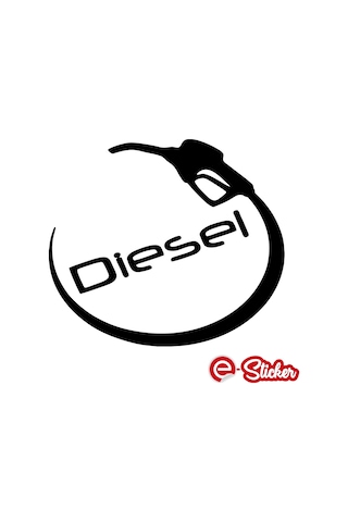 Diesel Depo Kapağı Sticker, Yakıt Deposu Sticker (433529758)