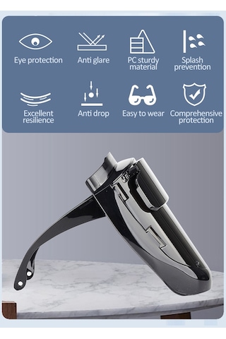 Hallow 180 Geniş Görüşlü Pc Kaynak Maskesi Siyah S